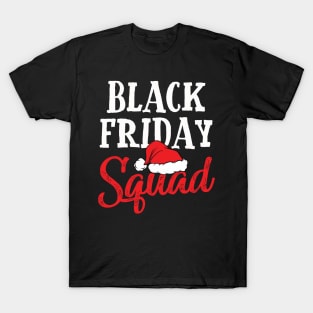 Black Friday Squad Shopping Team Family Funny Christmas T-Shirt